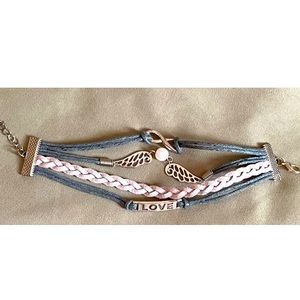 Four strand bracelet